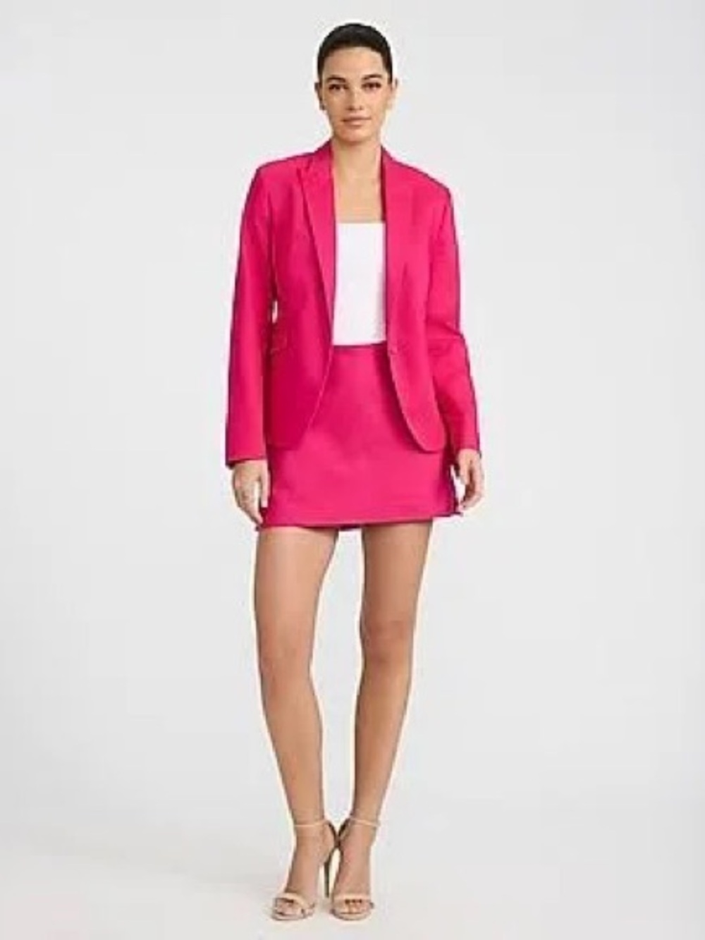 Women’s express editor hot pink skort brand new with tag size 4 - Picture 8 of 10